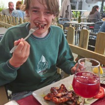 Jay with Octopus and Sangria